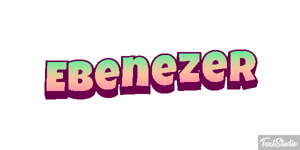 Ebenezer Effetto testo