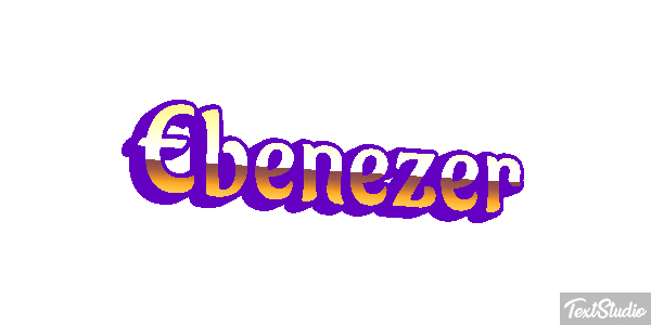 Ebenezer Effetto testo