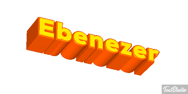Ebenezer Effetto testo