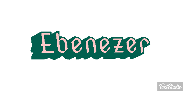 Ebenezer Effetto testo