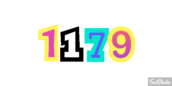 1179 Efekt tekstowy