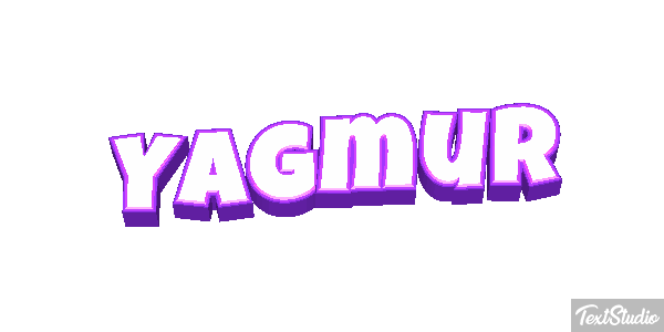 Yağmur Metin efekti