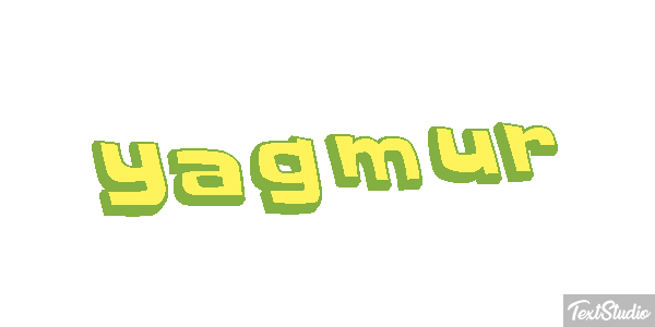 Yağmur Metin efekti
