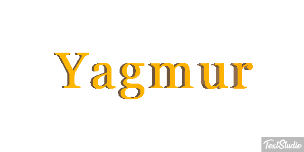 Yağmur Metin efekti