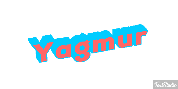 Yağmur Metin efekti