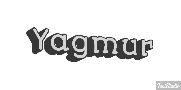 Yağmur Metin efekti