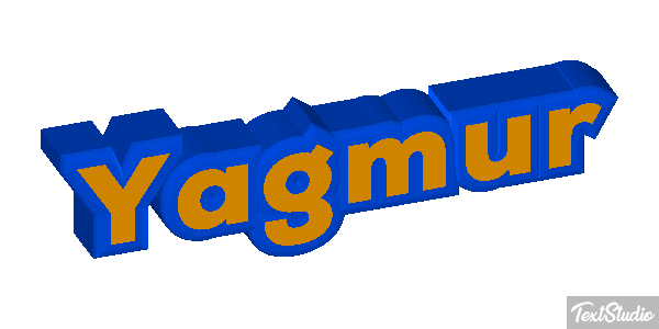 Yağmur Metin efekti