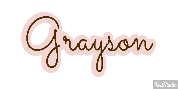 Grayson Efekt tekstowy