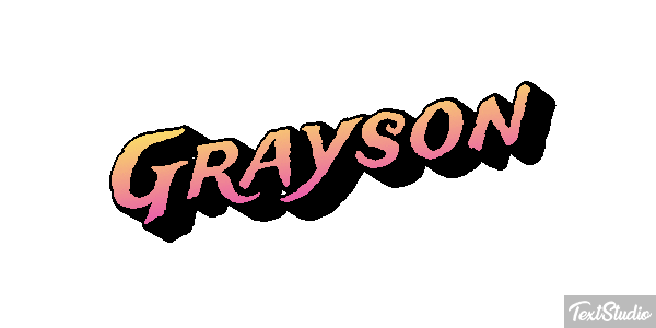Grayson Efekt tekstowy