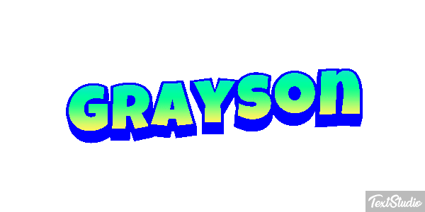 Grayson Efekt tekstowy