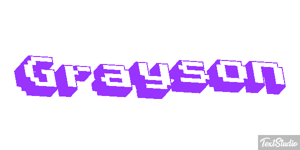Grayson Efekt tekstowy