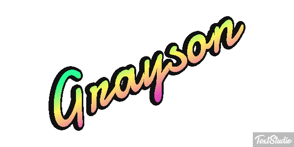 Grayson Efekt tekstowy