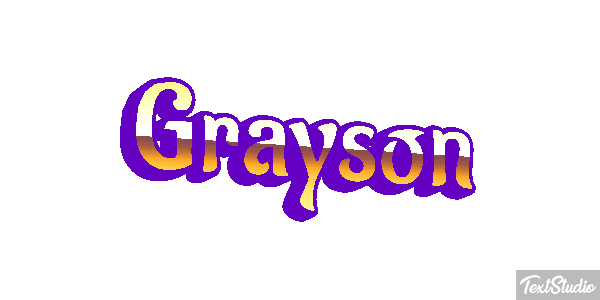 Grayson Efekt tekstowy