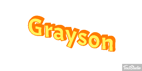Grayson Efekt tekstowy