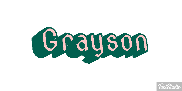 Grayson Efekt tekstowy