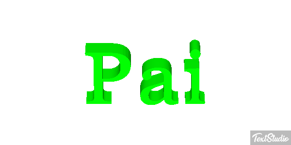 Pai Effetto testo