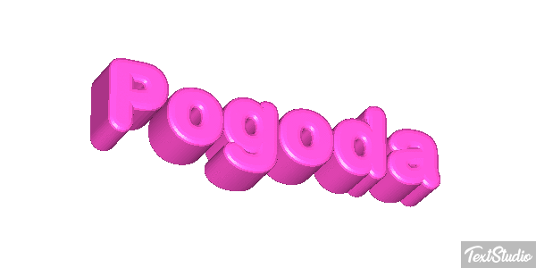Pogoda Efeito do texto