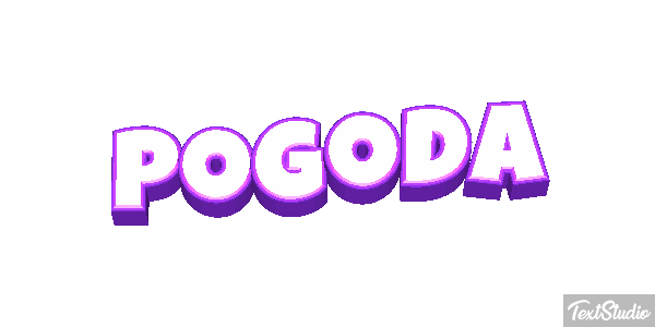 Pogoda Efeito do texto