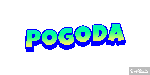 Pogoda Efeito do texto