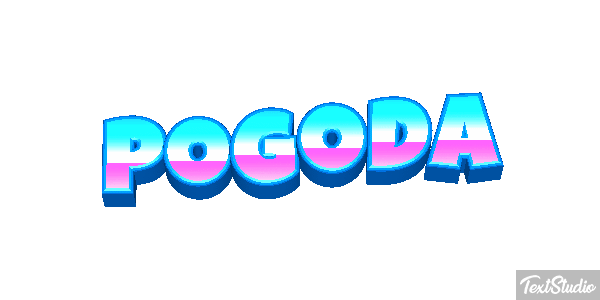 Pogoda Efeito do texto