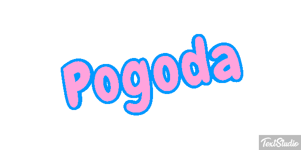 Pogoda Efeito do texto