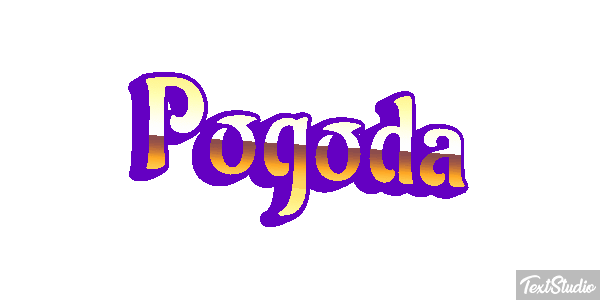 Pogoda Efeito do texto