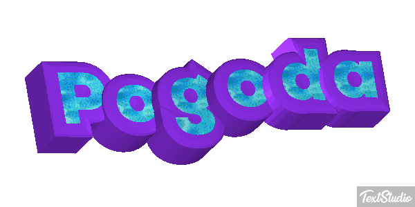 Pogoda Efeito do texto