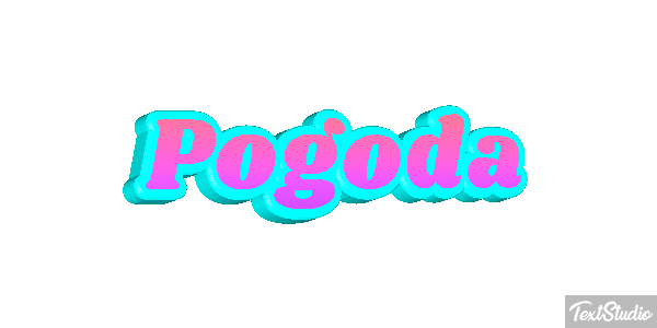 Pogoda Efeito do texto
