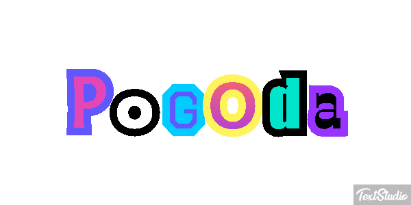 Pogoda Efeito do texto