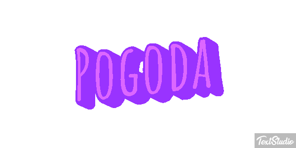 Pogoda Efeito do texto