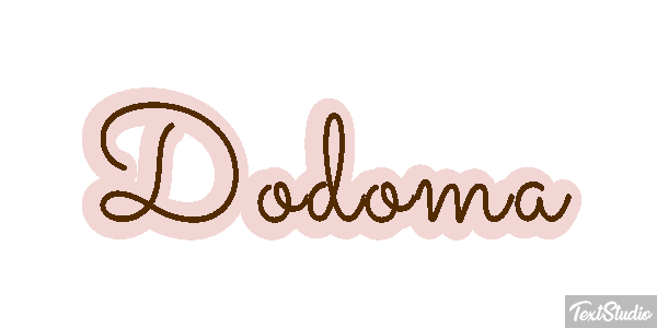 Dodoma Effet de texte