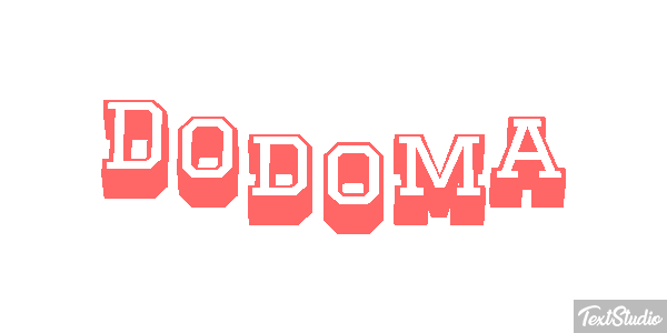 Dodoma Effet de texte