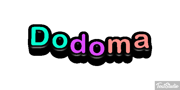 Dodoma Effet de texte