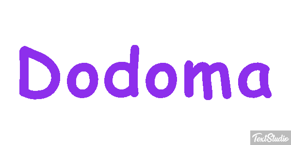 Dodoma Effet de texte
