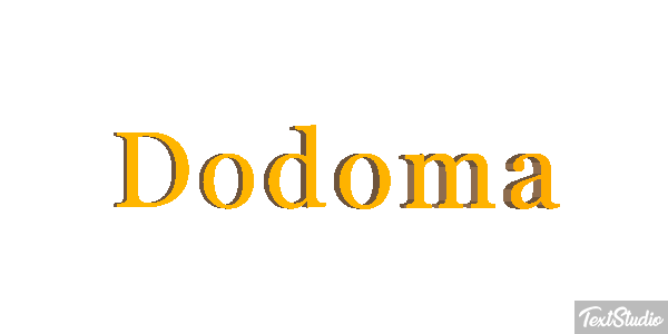 Dodoma Effet de texte