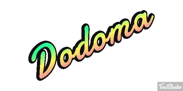Dodoma Effet de texte