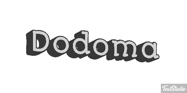 Dodoma Effet de texte