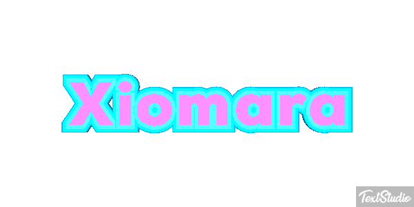 Xiomara Efecto de texto