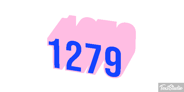 1279 Efekt tekstowy
