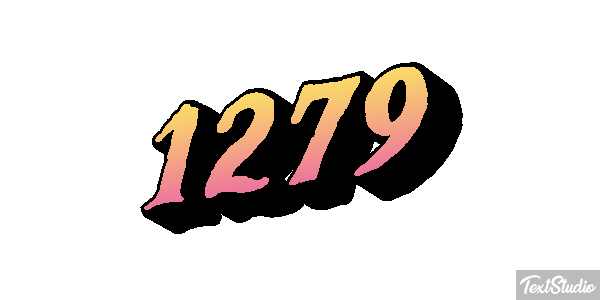 1279 Efekt tekstowy
