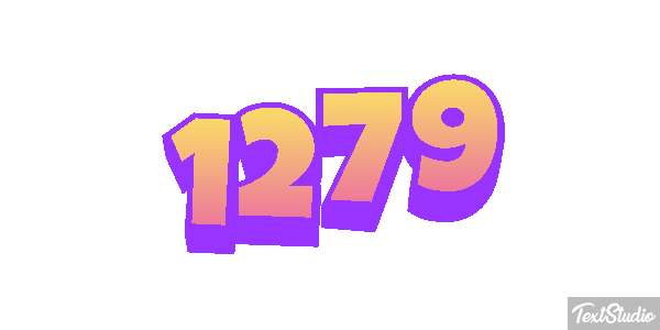 1279 Efekt tekstowy