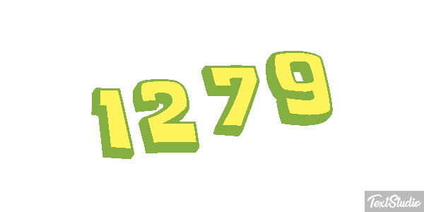 1279 Efekt tekstowy