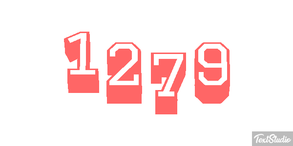 1279 Efekt tekstowy