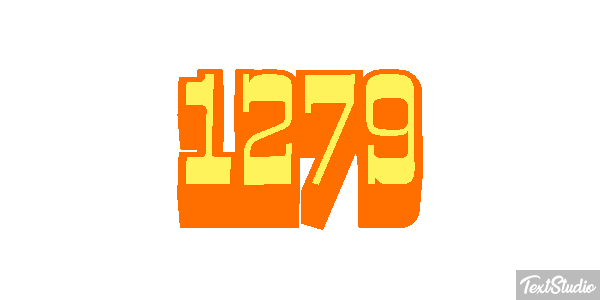 1279 Efekt tekstowy