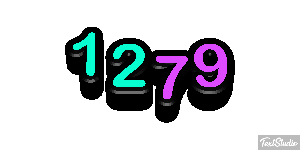 1279 Efekt tekstowy