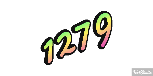 1279 Efekt tekstowy