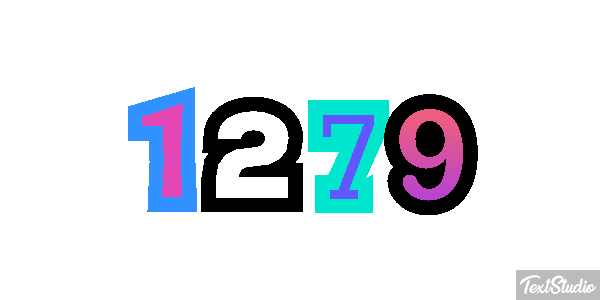 1279 Efekt tekstowy