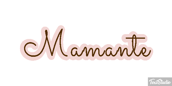 Mamante Effetto testo