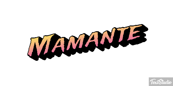 Mamante Effetto testo