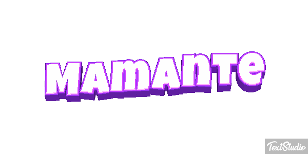 Mamante Effetto testo